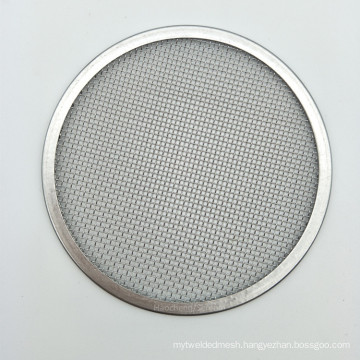 Stainless Steel Covered Edge Filter / Wire Mesh Screen Filter Disc